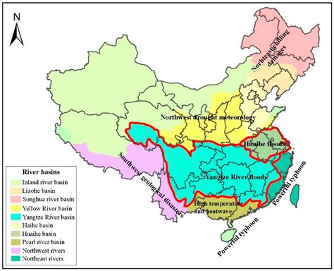 affected areas in china